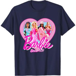 image:imageBarbie  Since 1959 Heart TShirtNavy Blue