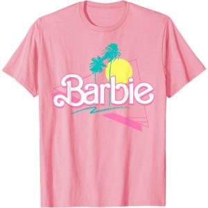 image:imageBarbie 90s Retro Logo TShirtPink