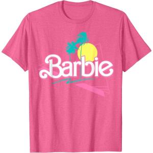 image:imageBarbie 90s Retro Logo TShirtPink Heather