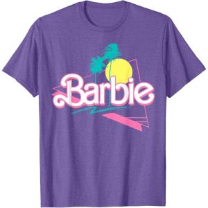 image:imageBarbie 90s Retro Logo TShirtPurple Heather