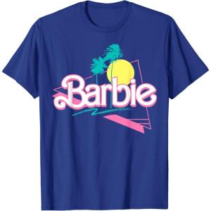 image:imageBarbie 90s Retro Logo TShirtRoyal Blue