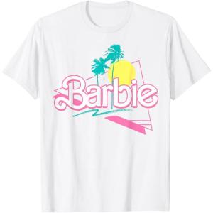 image:imageBarbie 90s Retro Logo TShirtWhite