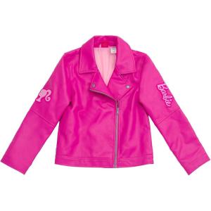 image:imageBarbie Girls Pink Faux Leather Jacket Little Kid to Big Kid Sizes 41416Pink
