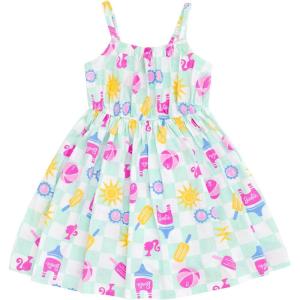 image:imageBarbie Girls Square Neck Cami Dress Toddler to Big Kid Sizes 4T  1416Pale Turquoise