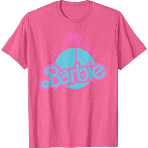 image:imageBarbie Malibu Beach California TShirtPink Heather