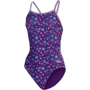 image:imageDolfin Barbie Uglies Womens Print V Back One Piece SwimsuitSummer Fun