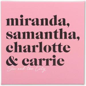 image:imageOpen Road Brands Mattel Barbie Living the Dream Gallery Wrapped Canvas Wall Art  Inspirational Barbie Wall Decor for Bedroom or Play RoomPinkBlack