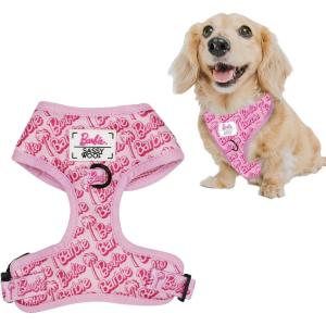 image:imageSassy Woof Dog Adjustable Harness  Barbie Malibu  S Breathable Mesh No Pull Design with Two DRings Patented Design Perfect for Small Dogs and Puppies  Officially LicensedXSmall