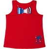 image:imageBarbie Girls Ribbed Tank Top and French Terry Shorts Outfit Set Toddler to Big Kid Sizes 2T  1416Red  Multicolor
