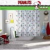 image:imageBarbie Glam 13Piece Shower Curtain Set 72 x 72 Inch Fabric Curtain with Hooks Bathroom Decor Machine Washable 100 Officially Licensed Product by Franco CollectiblesPeanuts  Holiday Snoopy