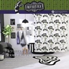 image:imageBarbie Glam 13Piece Shower Curtain Set 72 x 72 Inch Fabric Curtain with Hooks Bathroom Decor Machine Washable 100 Officially Licensed Product by Franco CollectiblesBeetlejuice