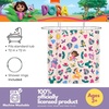 image:imageBarbie Glam 13Piece Shower Curtain Set 72 x 72 Inch Fabric Curtain with Hooks Bathroom Decor Machine Washable 100 Officially Licensed Product by Franco CollectiblesDora the Explorer