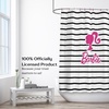 image:imageBarbie Glam 13Piece Shower Curtain Set 72 x 72 Inch Fabric Curtain with Hooks Bathroom Decor Machine Washable 100 Officially Licensed Product by Franco CollectiblesBarbie