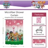image:imageBarbie Glam 13Piece Shower Curtain Set 72 x 72 Inch Fabric Curtain with Hooks Bathroom Decor Machine Washable 100 Officially Licensed Product by Franco CollectiblesPaw Patrol Girl  Skye