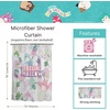 image:imageBarbie Glam 13Piece Shower Curtain Set 72 x 72 Inch Fabric Curtain with Hooks Bathroom Decor Machine Washable 100 Officially Licensed Product by Franco CollectiblesSquishmallows