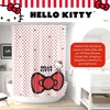image:imageBarbie Glam 13Piece Shower Curtain Set 72 x 72 Inch Fabric Curtain with Hooks Bathroom Decor Machine Washable 100 Officially Licensed Product by Franco CollectiblesHello Kitty
