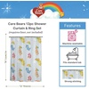 image:imageBarbie Glam 13Piece Shower Curtain Set 72 x 72 Inch Fabric Curtain with Hooks Bathroom Decor Machine Washable 100 Officially Licensed Product by Franco CollectiblesCare Bears