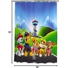 image:imageBarbie Glam 13Piece Shower Curtain Set 72 x 72 Inch Fabric Curtain with Hooks Bathroom Decor Machine Washable 100 Officially Licensed Product by Franco CollectiblesPaw Patrol