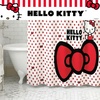 image:imageBarbie Glam 13Piece Shower Curtain Set 72 x 72 Inch Fabric Curtain with Hooks Bathroom Decor Machine Washable 100 Officially Licensed Product by Franco CollectiblesHello Kitty