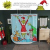 image:imageBarbie Glam 13Piece Shower Curtain Set 72 x 72 Inch Fabric Curtain with Hooks Bathroom Decor Machine Washable 100 Officially Licensed Product by Franco CollectiblesThe Grinch