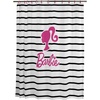image:imageBarbie Glam 13Piece Shower Curtain Set 72 x 72 Inch Fabric Curtain with Hooks Bathroom Decor Machine Washable 100 Officially Licensed Product by Franco CollectiblesBarbie