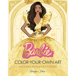 image:imageBarbie ColorYourOwn Art Includes 20 Pullout Posters