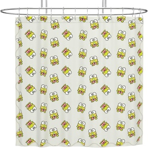 image:imageBarbie Glam 13Piece Shower Curtain Set 72 x 72 Inch Fabric Curtain with Hooks Bathroom Decor Machine Washable 100 Officially Licensed Product by Franco CollectiblesKeroppi