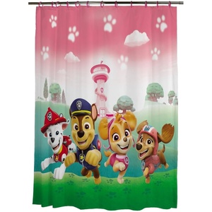 image:imageBarbie Glam 13Piece Shower Curtain Set 72 x 72 Inch Fabric Curtain with Hooks Bathroom Decor Machine Washable 100 Officially Licensed Product by Franco CollectiblesPaw Patrol Girl  Skye