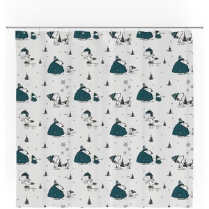 image:imageBarbie Glam 13Piece Shower Curtain Set 72 x 72 Inch Fabric Curtain with Hooks Bathroom Decor Machine Washable 100 Officially Licensed Product by Franco CollectiblesPeanuts  Snoopy Puffer Coat
