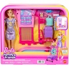 image:imageBarbie Malibu Family amp Friends Limitless Adventure Blonde Fashion Doll with Baggage Claim Luggage Trolly Conveyer Belt and CarryOnPlayset