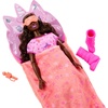 image:imageBarbie Party Unboxed Doll amp Accessories Sleepover Reveal Series with 7 Surprises Including GlowinTheDark Activity Pink Pajama DollPink