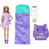 image:imageBarbie Party Unboxed Doll amp Accessories Sleepover Reveal Series with 7 Surprises Including GlowinTheDark Activity Pink Pajama DollPurple