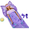 image:imageBarbie Party Unboxed Doll amp Accessories Sleepover Reveal Series with 7 Surprises Including GlowinTheDark Activity Pink Pajama DollPurple