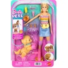 image:imageBarbie Pets Skate and Run Pup Blonde Doll with Skating Puppy Leash Matching Skates Sunglasses and Pet AccessoriesBlonde