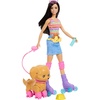 image:imageBarbie Pets Skate and Run Pup Blonde Doll with Skating Puppy Leash Matching Skates Sunglasses and Pet AccessoriesBrunette