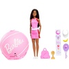 image:imageBarbie Team Roll and Reveal Soccer Player Doll and Accessories with Brunette Fashion Doll amp 8 Surprises and a Soccer Ball EncasementTennis Ball