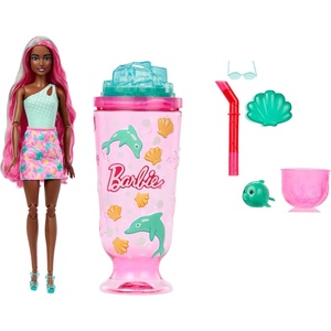 image:imageBarbie Pop Reveal Doll amp Accessories Sea Slushy Series Fashion Doll amp Pet 8 Surprises Includes Sensory Slime and Color Change HairPink