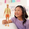 image:imageBarbie Fashionistas Style Ken Doll 253 with Brown Hair Wearing Lavendar Shorts with Turquoise and Lavender Argyle Shirt White ShoesDream Ken