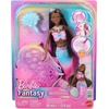 image:imageBarbie Bubble Sparkle Mermaid Doll with BubbleMaking Feature amp Solution Tray amp Hairbrush Plus Long ColorStreaked Brunette Hair