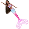 image:imageBarbie Bubble Sparkle Mermaid Doll with BubbleMaking Feature amp Solution Tray amp Hairbrush Plus Long ColorStreaked Brunette Hair