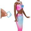 image:imageBarbie Bubble Sparkle Mermaid Doll with BubbleMaking Feature amp Solution Tray amp Hairbrush Plus Long ColorStreaked Brunette Hair