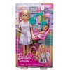 image:imageBarbie Careers Dentist Playset with Blonde Doll Wearing White Coat Toddler Small Doll Examination Chair amp Accessories