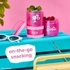 image:imageBarbie Sillhouette Whiskware Stackable Snack Pack  3 Jar  Handle  Pink