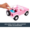 image:imageHot Wheels RC Barbie Ford Bronco RemoteControl Toy Car RC Vehicle with Puppy Accessory Dog Bed amp Bowl Plus Stickers for Customization Fits 2 DollsBronco