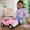 image:imageHot Wheels RC Barbie Ford Bronco RemoteControl Toy Car RC Vehicle with Puppy Accessory Dog Bed amp Bowl Plus Stickers for Customization Fits 2 DollsBronco