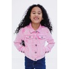 image:imageBarbie Girls Glitter Denim Jacket Little Kid to Big KidPink