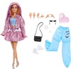 image:imageBarbie Deluxe Style Doll in Metallic Pink Barbiecore Skirt and Jacket  4 Fashions 4 Accessories 4 Interchangeable Hands 2 Shoes amp Color Change Hair