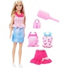 image:imageBarbie Easy to Dress Doll Featuring Easy to Dress  with Snap on Fashions Fashion Dolls with Brushable Blonde Hair
