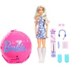 image:imageBarbie Team Roll and Reveal Pop Star Doll and Accessories  Blonde Fashion Doll amp 8 Surprises and a Disco Ball Encasement