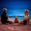 image:imageBarbie The Movie Ken Collectible Dolls 4 Hours Later Campfire Scene from Movie Wearing Beach Fashions